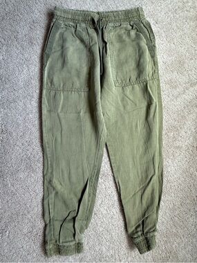 Zara Olive Green Jogger Pants - sz XS